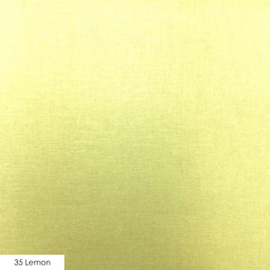 Craft Cotton Company - Homespun Plain Dyed Cotton Lemon Yellow