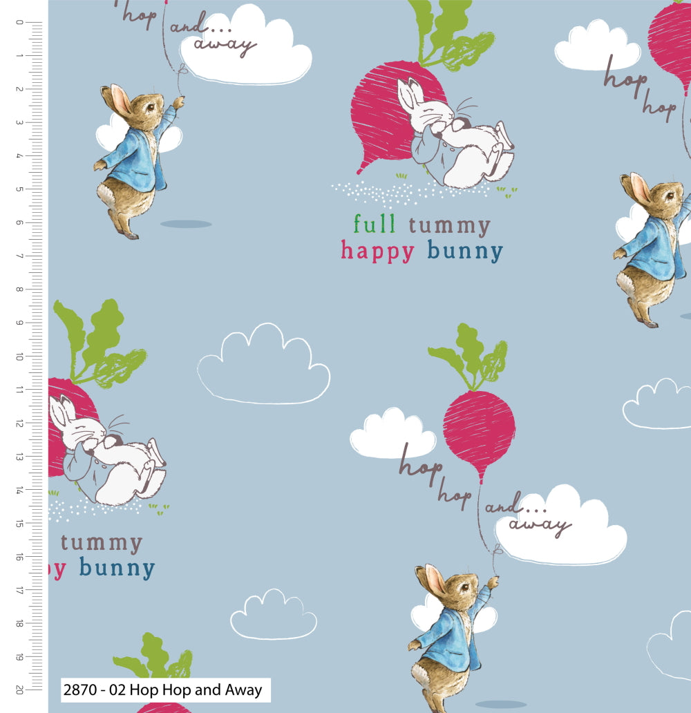 Craft Cotton Company - Peter Rabbit Hop Hop And Away