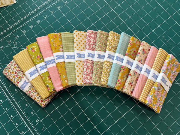 Tilda - Creating Memories Spring brights fat quarter bundle 16 fqs *special offer*