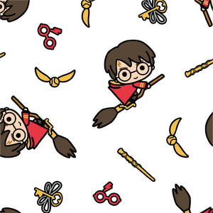 Craft Cotton Company - Harry Potter Kawaii Broomsticks