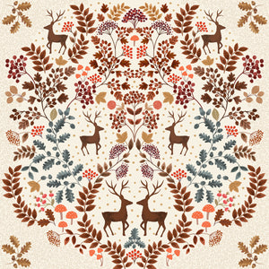 Lewis & Irene - Cranborne Chase 56″ quilt panel – A872