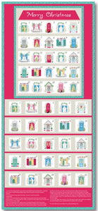 Craft Cotton Company Merry Christmas Advent Calender Panel