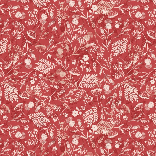 Craft cotton company – Highland Pastures 3653-04 farmhouse foliage