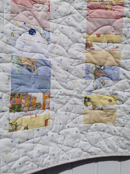 Handmade Patchwork Baby Quilt