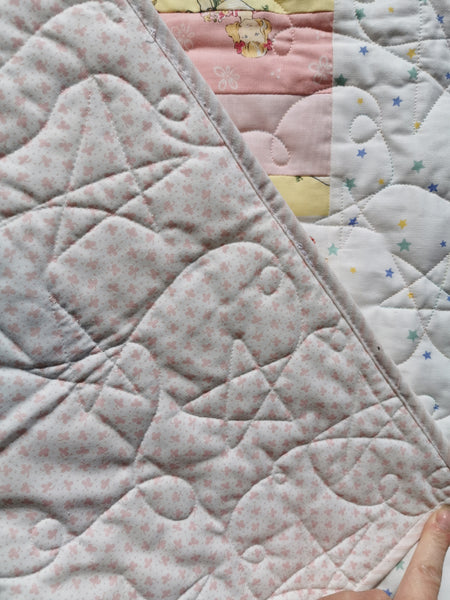 Handmade Patchwork Baby Quilt