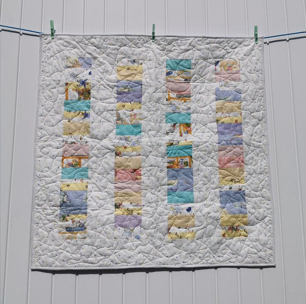 Handmade Patchwork Baby Quilt