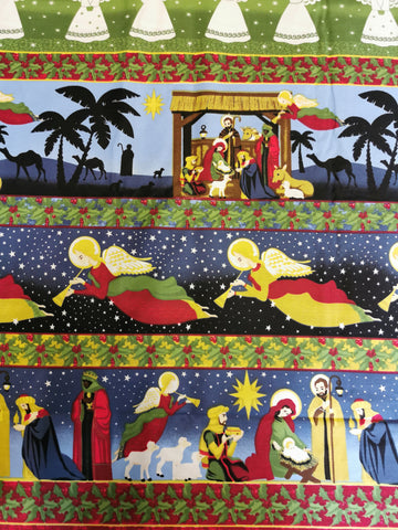 Nativity Border Print - Extra Wide