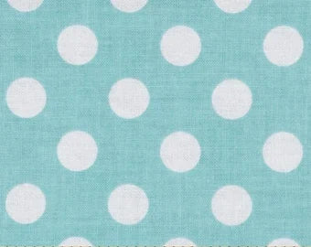 Riley Blake - Twice as Nice by The Quilted Fish C3523 Blue Aqua Large spot